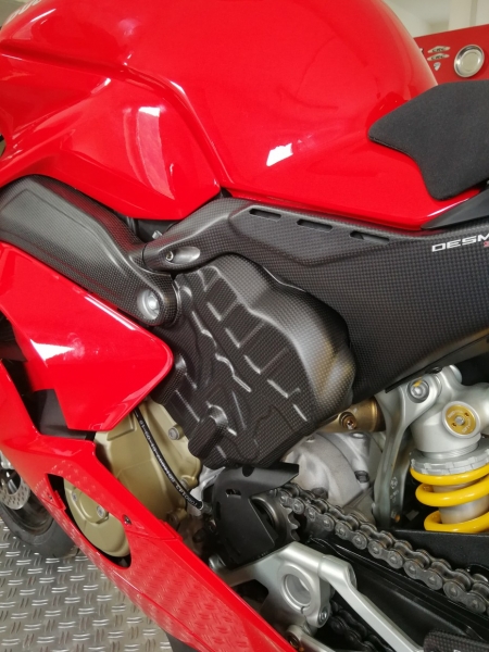 Carbon Cylinder Covers left and right side Panigale V4 R / Anniversario